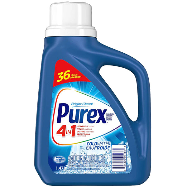 PUREX - COLD WATER DETERGENT 6x1.47 LT