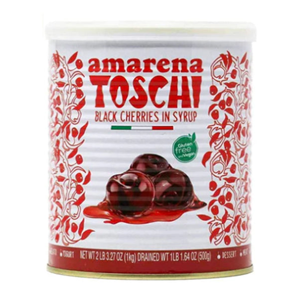 TOSCHI - AMARENA CHERRIES IN SYRUP 6X1KG