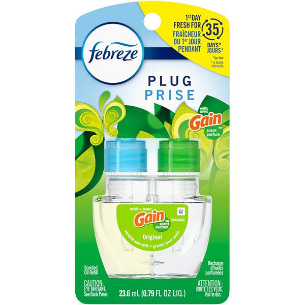FEBREZE - PLUGIN GAIN ORIGINAL SCENTED OIL REFILL 18x23.6 ML
