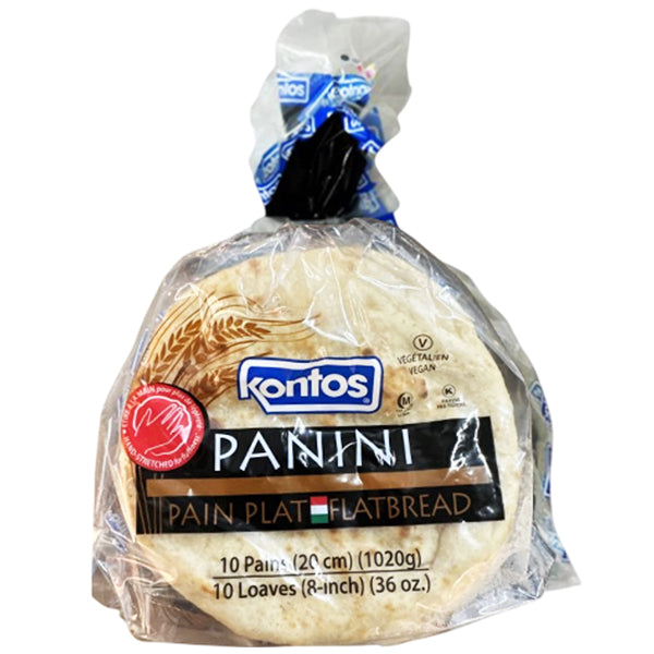 KONTOS - PITA BREAD 7INCH 12x10 EA