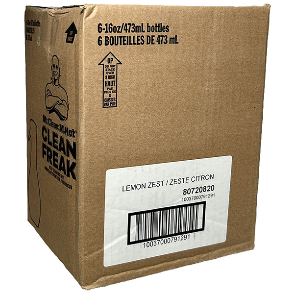 MR CLEAN - FREAK LEMON ZEST 6x473 ML