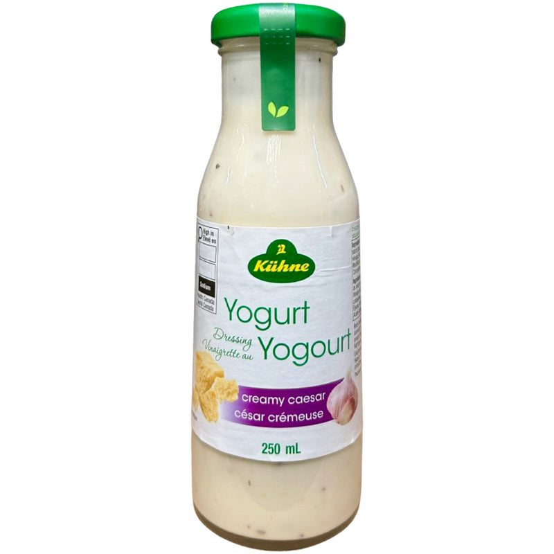 KUHNE - CREAMY CAESAR YOGURT DRESSING 8x250 ML