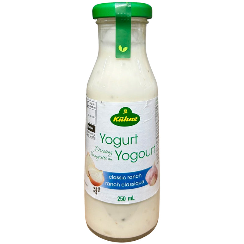 KUHNE - CLASSIC RANCH YOGURT DRESSING 8x250 ML