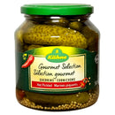 KUHNE - GOURMET SELECTION HOT GHERKINS 12x500 ML