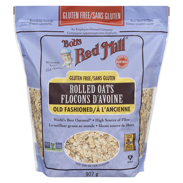 BOB'S RED MILL - GF OATS ROLLED REGULAR 4x907 GR
