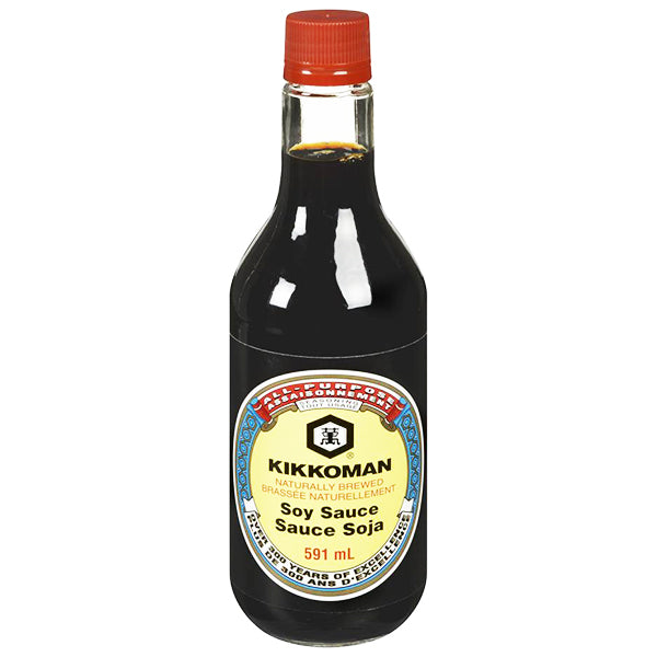 KIKKOMAN - SOYA SAUCE 12x591 ML