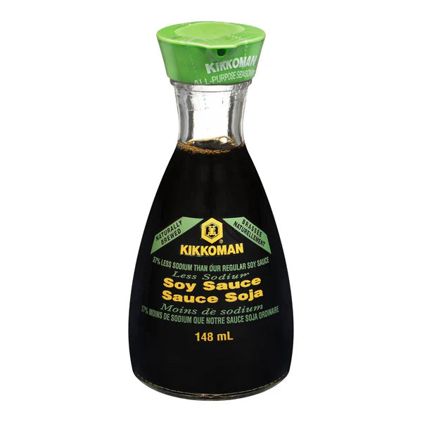 KIKKOMAN - SOY SAUCE LIGHT 12x148 ML