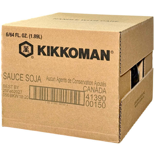 KIKKOMAN - SOY SAUCE 6x1.89 LT