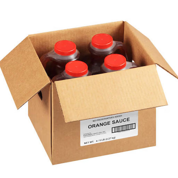 KIKKOMAN - ORANGE SAUCE PRESERVATIVE-FREE 4x2.27 KG