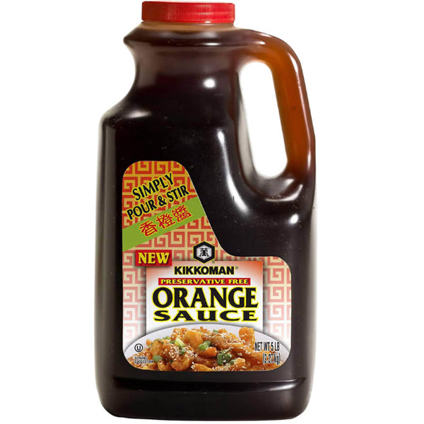 KIKKOMAN - ORANGE SAUCE PRESERVATIVE-FREE 4x2.27 KG