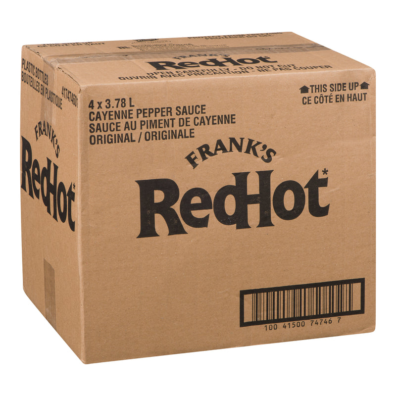 FRANKS - REDHOT SAUCE ORIGINAL 4x3.78 LT