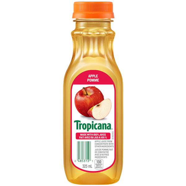 TROPICANA - APPLE JUICE 12x325 ML