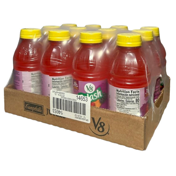 V8 - SPLASH BERRY BLEND 12x473 ML