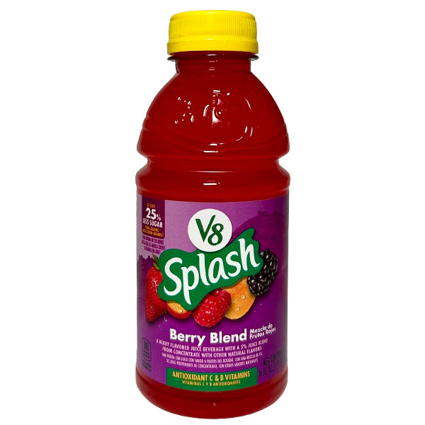 V8 - SPLASH BERRY BLEND 12x473 ML