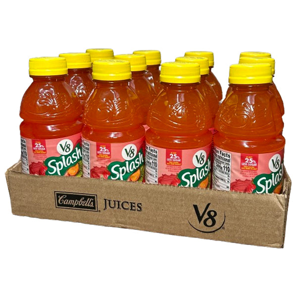 V8 - SPLASH STRAWBERRY KIWI 12x473 ML