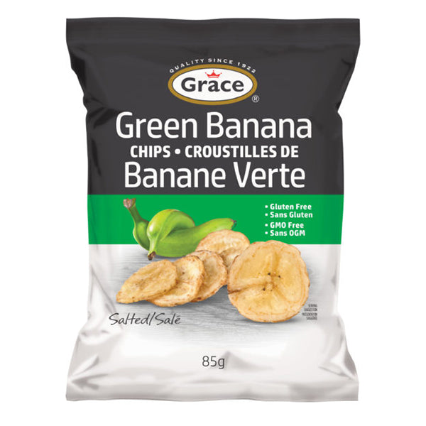 GRACE - GREEN BANANA CHIPS 24x85 GR