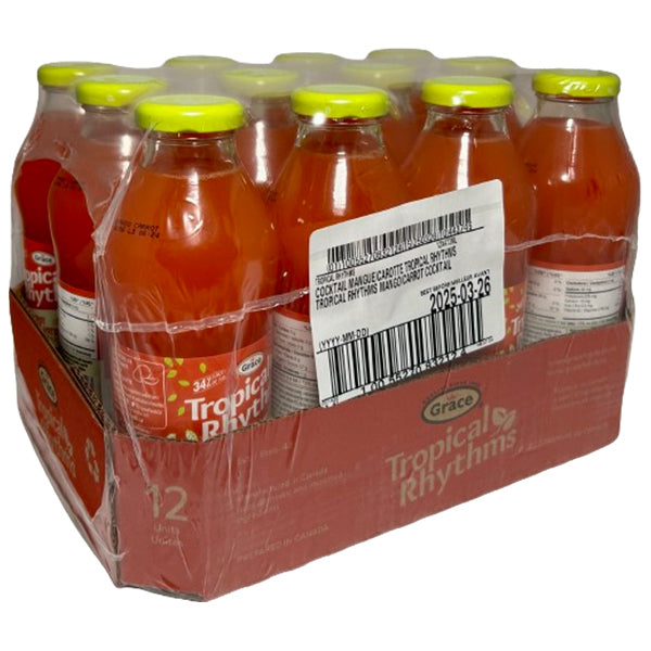 GRACE - TROPICAL RHYTHMS MANGO CARROT NECTAR 12x473ML