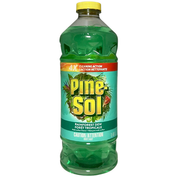 PINE-SOL - CLEANER RAINFOREST DEW 8x1.41 LT