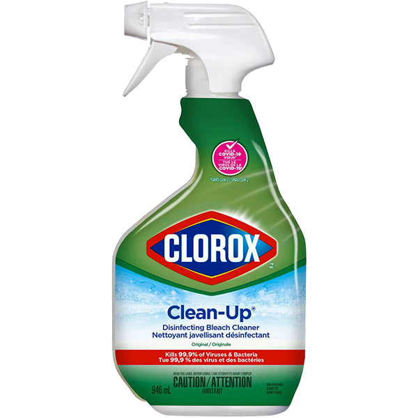 CLOROX - CLEAN UP SPRAY WITH BLEACH 9x941 ML