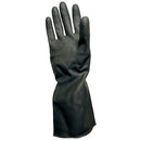 WORKEZE - BLACK 28 MIL LATEX GLOVE XXLARGE 12x1 PAIR
