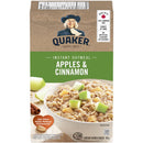 QUAKER - APPLE CINNAMON INSTANT OATMEAL 12x264 GR