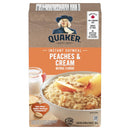 QUAKER - PEACHES AND CREAM INST OATMEAL 12x264 GR