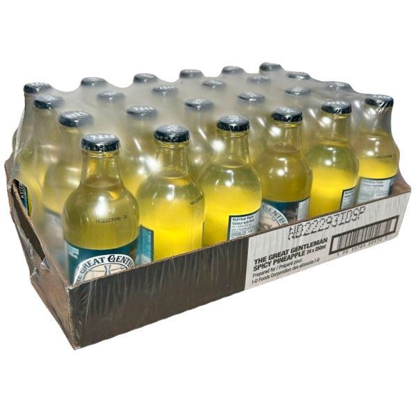 GREAT JAMAICAN - GENTLEMEN SPICY PINEAPPLE 24x250 ML