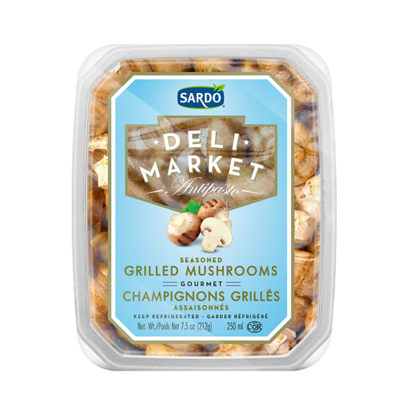 SARDO - SEASONED GRILLED MUSHROOMS ANTIPASTO 12x250 ML