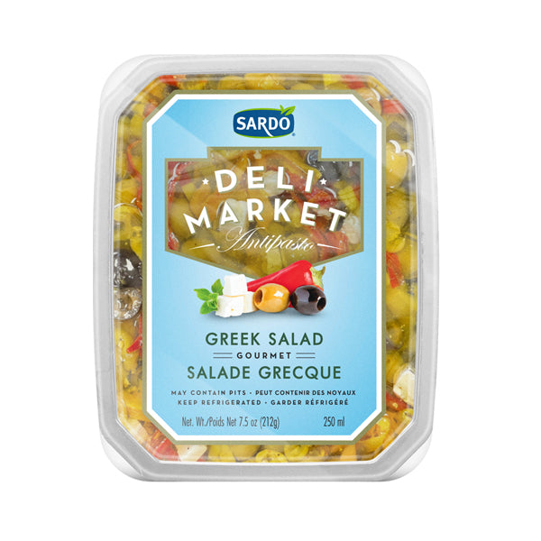 SARDO - GREEK SALAD ANTIPASTO 12x250 ML