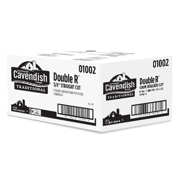 CAVENDISH -  CF DOUBLE R 3/8 STRAIGHT CUT 5LB 6cnt 6x5LB