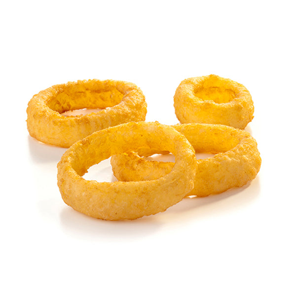 CAVENDISH - 1/2" TEMPURA BATTERED ONION RINGS 4KG