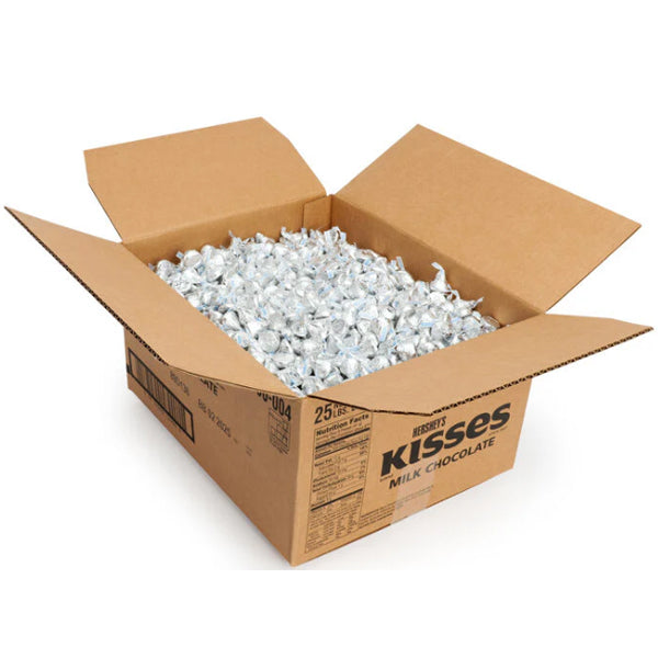 HERSHEYS - KISSES SILVER BULK 11.34KG