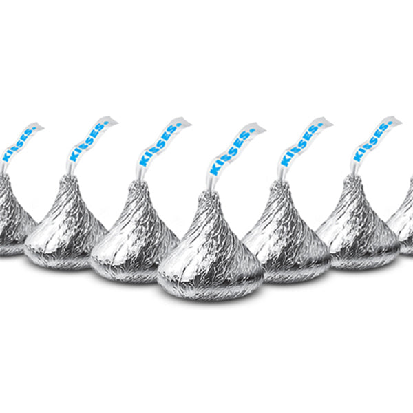HERSHEYS - KISSES SILVER BULK 6x1.8 KG
