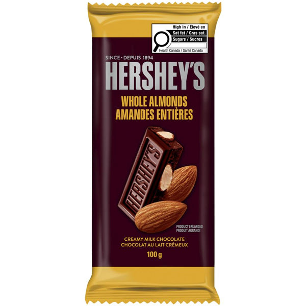 HERSHEY - ALMOND FAMILY BAR 14x100GR