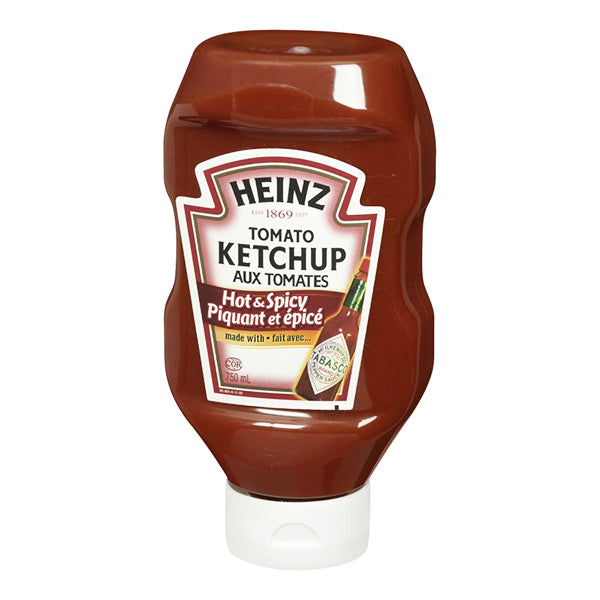HEINZ - HOT & SPICY UP DOWN KETCHUP 12x750 ML