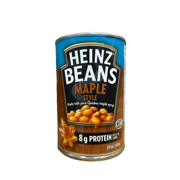 HEINZ - BEANS W/ PURE QUEBEC MAPLE SYRUP 24x398 ML