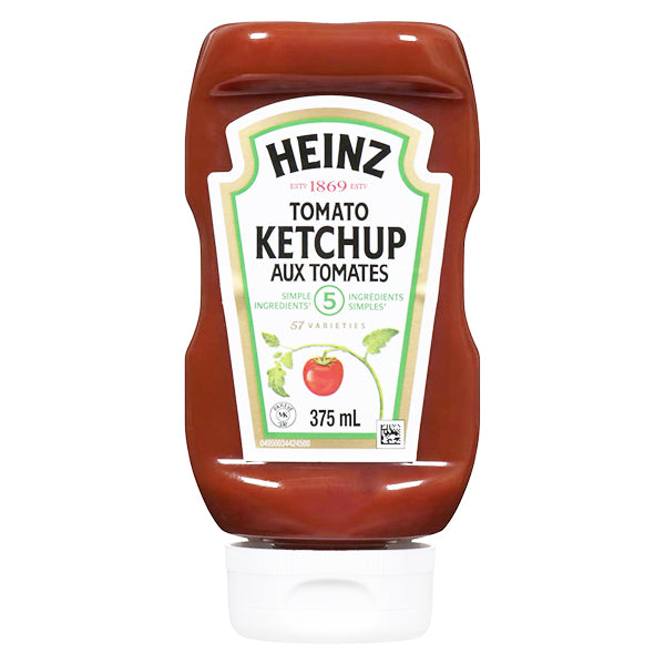 KRAFT - HEINZ UPSIDE DOWN KETCHUP 24x375ML