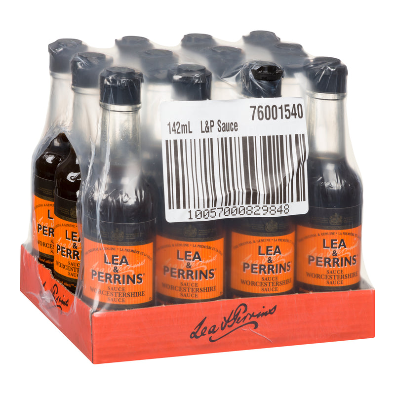 LEA PERRINS - L&P WORCESTERSHIRE SAUCE 12x142ML