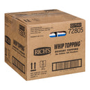 RICHS - WHIP TOPPING DESSERT FROZEN TPG 4x3.62 KG