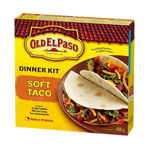 OLD EL PASO - HARD & SOFT TACO 12x379 GR