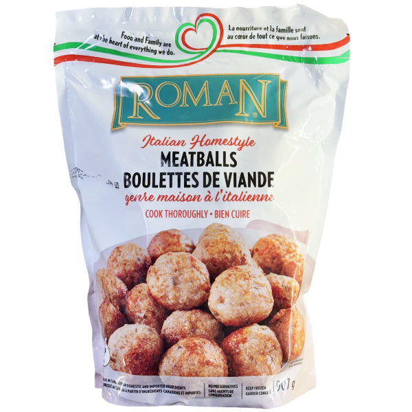 ROMAN - ITALIAN HOMESTYLE MEATBALLS 12x907 GR
