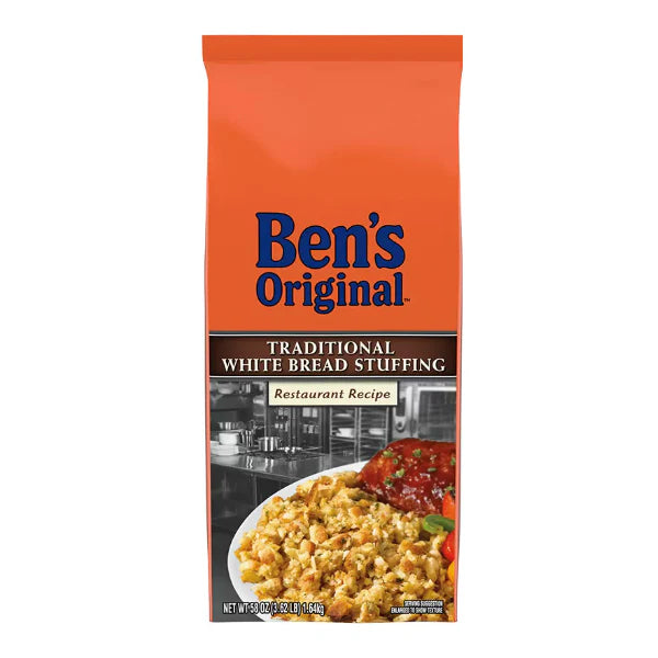BENS ORIGINAL - WHITE BREAD STUFFING MIX 6x1.67 KG