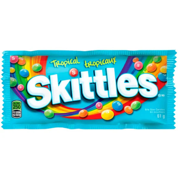 SKITTLES - TROPICAL 4x36x61 GR