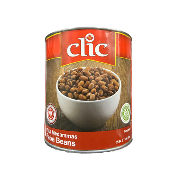 CLIC - SMALL FAVA BEANS 6x100 OZ