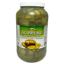 SUPREME - HAMBURGER SLICED DILL PICKLES 2x3.78 LT