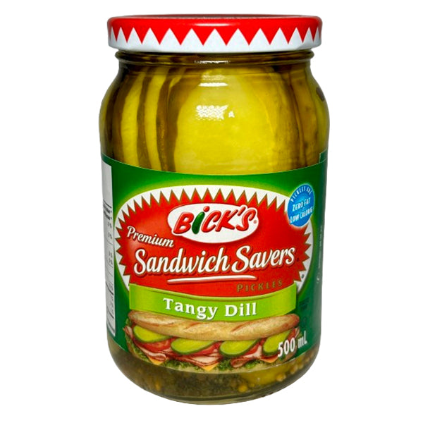 BICKS - SANDW SAVER PICKLES TANGY DILL 500 12x500 ML