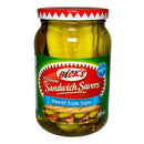 BICKS - SANDWICH SAVER PICKLES SWEET YUM 12x500 ML