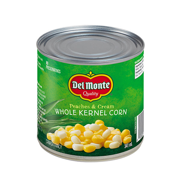 DEL MONTE - PEACH & CREAM CORN 24x341 ML
