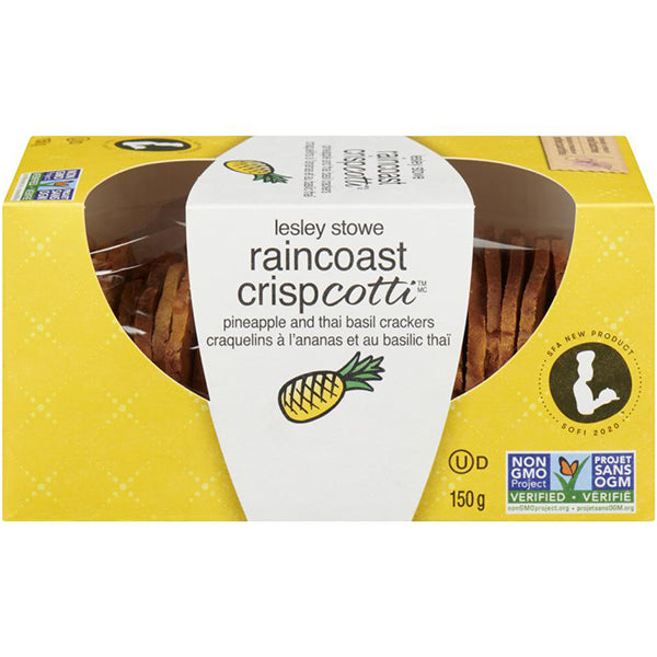LESLEY STOWE - RAINCOAST PINEAPPLE & THAI BASIL 12x150 GR