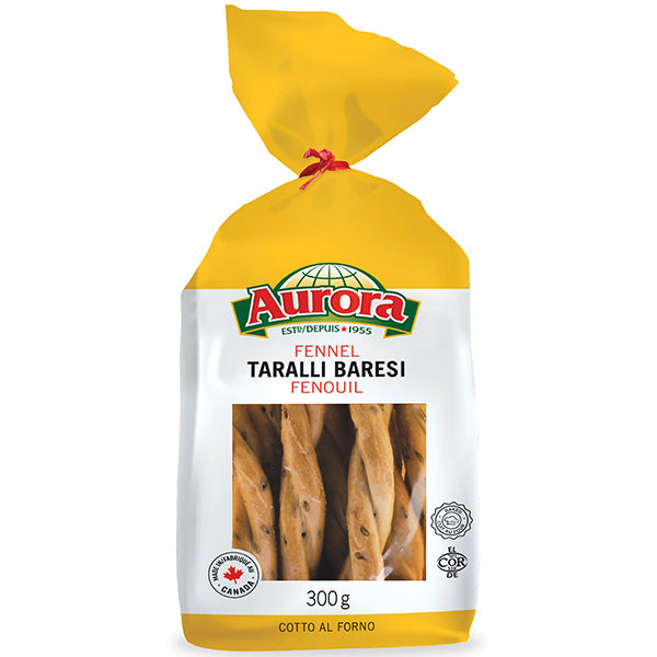 AURORA - TARALLI BARESI FENNEL 12x300 GR